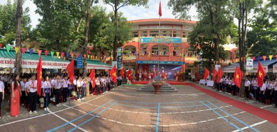 Trường THCS Phan Bội Châu hân hoan khai giảng năm học 2023-2024