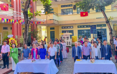 Trường Phan Bội Châu” Tưng bừng khai giảng năm học mới – trao tặng 56 suất học bổng cho học sinh vượt khó