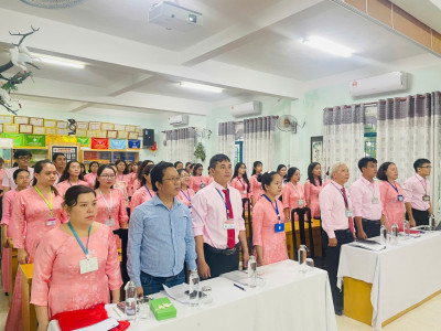 Hội nghị viên chức – người lao động trường THCS Phan Bội Châu năm học 2025 – 2026