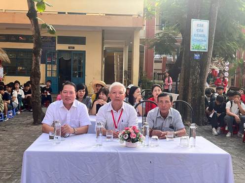 Ngày hội Văn hoá dân gian: “Thiếu nhi vui khoẻ - tiến bước lên Đoàn” tại trường THCS Phan Bội Châu